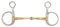 BR Baucher-Trense einfach gebrochen Soft Contact 14 mm Cheeks 110 mm