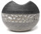 formano Vase Silber-grau edel elegant extravagant 26 x 21 cm 739247 modern