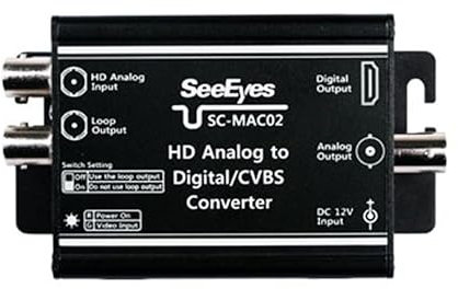 SeeEyes SC-MAC02, HD Analog nach HDMI Konverter, 1x HD Analog IN, HDMI Out, Composite Out