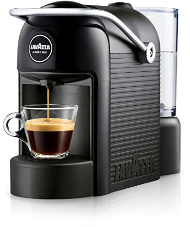 Lavazza, A Modo Mio Jolie, machine à capsules de café, compatible avec les dosettes de café A Modo Mio, silencieuse, avec repose-tasse amovible, arrêt automatique, composants lavables, 1250 W, 220-240