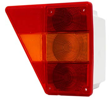 p4U Rückleuchte Heckleuchte Westfalia RECHTS Komplettleuchte Jokon Leuchte Anhänger Dreikammerleuchte 765005