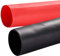 Yizerel 2 Pack 1''(25.4mm) Heat Shrink Tube 3:1 Adhesive-Lined Heat Shrinkable Tubing Black&RED 4Ft