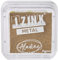 Aladine 19548 Izink Quick Dry Stempelkissen, gold, 5 x 5 cm