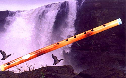 Classique BANSURI - 55 cm Flûte traversière indienne (Bass) en bambou. 5/G