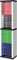 TNP - Torre di archiviazione universale per videogiochi PS5, PS4, PS3, Nintendo Switch, Xbox One, Xbox Series S/X, supporto organizer per videogiochi, con custodia per 36 CD, per organizzare e