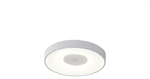 Plafón LED 56W COIN Dimable Mantra Blanco Ø38 x 6.8cm altura con mando a distancia
