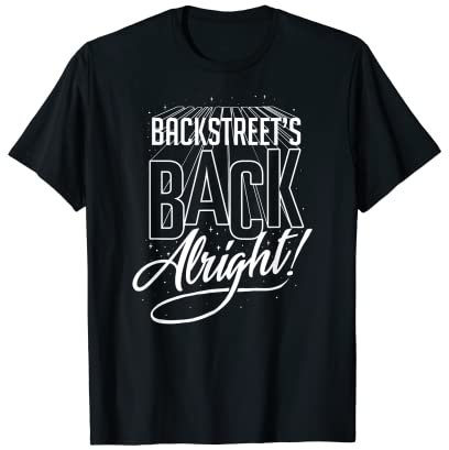 Backstreet Boys – Backstreets Back Alright Cosmic T-Shirt
