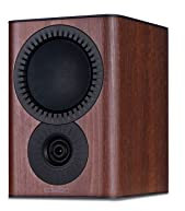 Mission QX-1 MKII Bookshelf Standmount / Surround Speakers - Walnut Pearl (Pair)