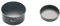 Kitchen Craft Master Class Molde para Tarta Redondo Base Suelta, Acero, Negro, 20 cm + masterclass Molde Redondo, Base Suelta, Acero, Negro, 15 cm