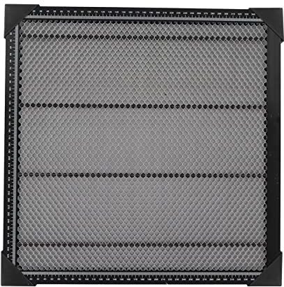 Waben-Arbeitstisch, 15,75 X 15,75 Zoll Wabenlaserbett mit Aluminiumplatte, Waben-Arbeitsplatte Zum Glatten Kantenschneiden für CO2- oder Diodenlaser-Gravierer-Schneidemaschine