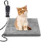 RC SLL Pet Heating Pad, Cat & Dog Heated Bed, Electric Heat Pad with Chew Resistant Steel Cord, 45 x 45cm
