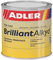 ADLER Kunstharzlack glänzend Brilliantalkyd - Buntlack in div. Farbtönen RAL3000 Feuerrot / 2,5l