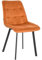exitodesign Polsterstuhl Tuluza - Gepolsterter Stuhl Velvet - Esszimmerstühle - Esstisch Stühle - Stuhl Küche Wohnzimmer - Haltbares Material - Wohnzimmer Möbel - 47 x 63 x 88 cm - Zimt