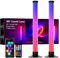 MIWATT 42CM 360° RGB Light Bar LED TV Backlight con DIY Music Sync Modes Smart Bluetooth Control, 8 Scene Modes Color Light Bar per la decorazione della stanza, il gioco, PC, TV
