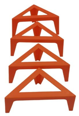 BYUTFA Drawing board tripod 4Pcs Canvas Stands for Painting i Canvas Feet Risers Canvas Support Stands for Pouring Paintings Drawing Supplies