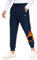 MoFiz Pantalon de Jogging Homme Chaud Doublé en Polaire Sport Bas de Survêtement Hiver Pantalon Décontracté d'Extérieur Randonnée avec Poches Zippées A01-Bleu Marine EU 4XL