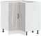 vidaXL Küchen-Eckunterschrank Kalmar Grau Sonoma Holzwerkstoff, Eckunterschrank, Küchenschrank, Küchen-Eckunterschrank, Eckunterschrank für Küche