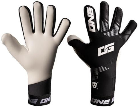 ONE OG1 Midnight MD Goalkeeper Gloves | Dubravka SMU | Special Blackout Durbavka | Negative Cut | 4mm Pro Grade Contact Latex |