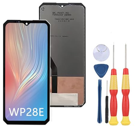 SiuVorZhi Écran LCD compatible avec OUKITEL WP28S/WP28E LCD Display Touch Screen Assembly Pièces de rechange avec outils.