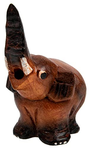 Sosoport Holzernes Elefanten-Musikinstrument Für Junge Mädchen Klangspielzeug in Elefantenform Musikspielzeug Aus Hochwertigem Holz Geeignet Für Musikalische Und Spiel