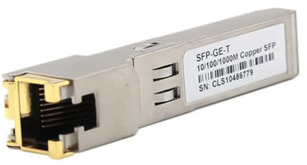 Modulo RJ45 Switcher Gbic 10/100/1000M Connettore Rame Modulo RJ45 Adattatore Porta Gigabit Ethernet Sostituire Convertitori Media in Fibra Gigabit
