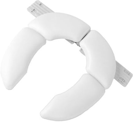 Mikinona Réducteur Toilette Garçon Fille Pliant Blanc Coussin Siège Pot Apprentissage Propreté Portable Confortable et Facile à Nettoyer pour et Filles Voyage et Usage Quotidien