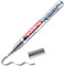edding 753 Glanzlackmarker Kalligrafie - silber - 1 Lackmarker - Kalligrafiespitze 1-2,5 mm - Lackstift für Glas Stein Kunststoff Papier - wasserfest, stark deckend - Bullet Journals, Hand-Lettering