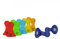 Small Assorted Fruity Coloured Skittle Magnets for Fridge, Whiteboard, Noticeboard, Filing Cabinet - Pack of 12