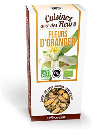 AROMANDISE Fleurs à Croquer Oranger - BIO - 30 g