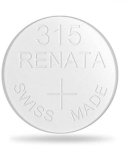 Renata 315 SR616SW Knopfzelle Uhrenbatterie Swiss Made 1,55 V, 10 Stück