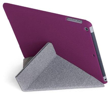 Meliconi Origami Schutzhülle für iPad Air, Weinrot