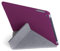 Meliconi Origami Schutzhülle für iPad Air, Weinrot