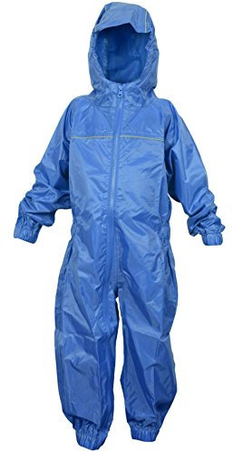 DRY KIDS Waterproof Rainsuit Royal Blue 3/4yrs