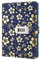 Journal en Cuir PU écriture Carnet,Journal Ligné Carnet de Notes avec Serrure à combinaison Cahier Journal Bloc-notes Tpn102 Golden flowers