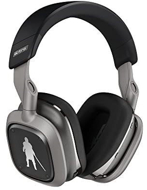 Logitech Astro A30 Lightspeed Kabelloses Gaming Headset für PS5 - Bluetooth, 2,4Ghz, Eingebautes und abnehmbares Mikrofon, USB-C, 3,5mm, für Playstation, Nintendo Switch, PC - The Mandalorian Edition