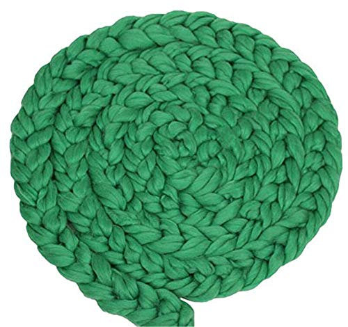 Nicole Knupfer Neugeborenen Baby Fotografie Fotoshooting wickeln Requisiten Strickstoff Stretch Twist Geflecht (Grün)