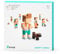 PIXIO Happy Family Story Serie 88tlg. Magnetische Blöcke Set mit kostenloser App, Stressabbau Zappelspielzeug, Bausteine in Pixel Art, Familienmitglieder Action Figuren Schreibtischspielzeug