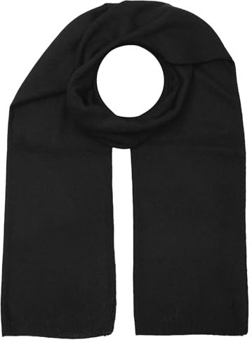 Zwillingsherz Schal aus 100% Kaschmir - Hochwertiger Strickschal Classic Uni Design Damen Frauen - XXL Hals-Tuch Damenschal Übergangsschal warm weich kuschelig - Strick-Waren Frühling Herbst Winter