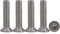 25 Stück M4 x 30 Senkkopfschrauben Torx Edelstahl 304 Maschinenschrauben Senkkopf Schrauben Senkkopfschrauben mit Nase Standard Quincunx Vollgewindeschrauben für Maschinenausrüstung und Wohnmöbel