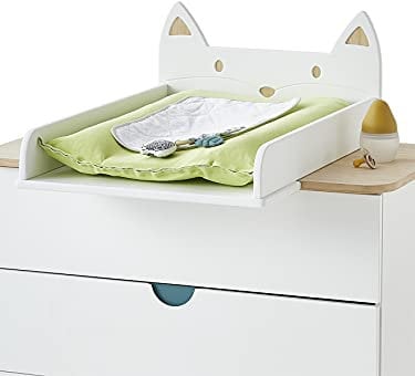 VERTBAUDET Plan à Langer Renard Blanc TU