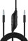 Adhiper G933 Audio-Ersatzkabel mitmit Lavalier, mit eingebautem Mikrofon und Lautstärkeregler, kompatibel mit PS5/PS4/Xbox One/PC Logitech G933 G633 Gaming-Headset (schwarz/1,5M)