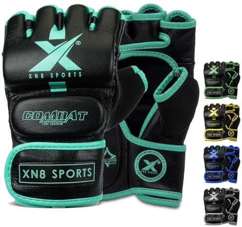 XN8 MMA Gloves Grappling Sparring Training Martial Arts For Cage Fighting, Muay Thai, Kickboxing Combat Sports and Punching bag Mitts