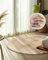 Qiyano Teppich Wanga Hochflor - Fellimitat, flauschig, weich, Soft, kuschelig, einfarbig, Pastell - Wohnzimmer, Schlafzimmer, Kinderzimmer, Büro - Farbe: Beige, Größe: Ø 160 cm RUND