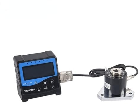 Digitaler Drehmomentmesser, tragbarer Drehmomentschlüssel, Tester, 220–2200 Nm, zum Kalibrieren von Drehmomentlastzelle und Anzugskraft (ANSJ-50)