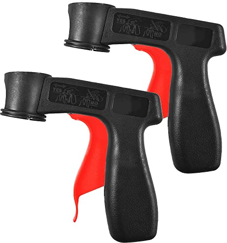 VOANZO 2PCS Spray Can Nozzles Spray Can Trigger Gun Instant Aerosol Trigger Handle for Spray Paint Adhesives Lubricants