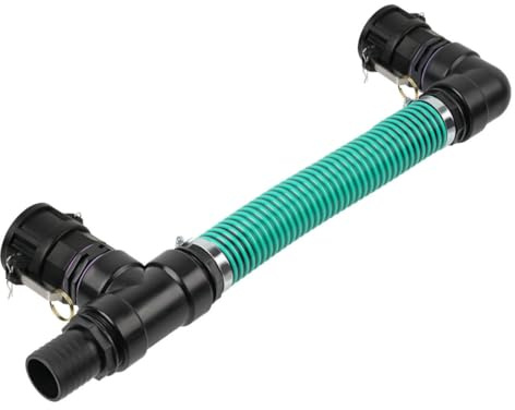 REKUBIK IBC Adapter 2 Camlock Dose - 2 IBC nebeneinander Sparset Tankverbindung Schlauch Größe 50mm (2)