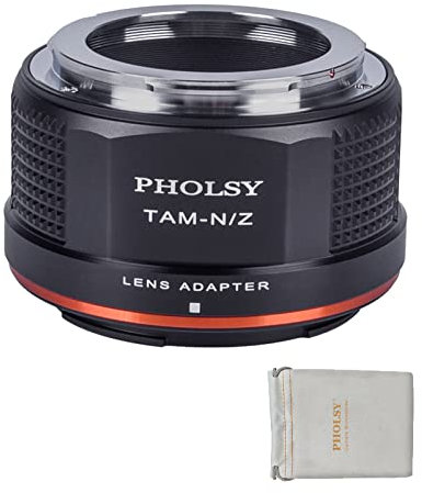PHOLSY Lens Adapter Compatible with Tamron Adaptall-2 Lens to Nikon Z Mount Camera Body Compatible with Nikon Zfc, Z30, Z9, Z8, Z6, Z7, Z5, Z50 (Note: NOT FIT Z6 II and Z7 II)
