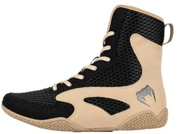 Venum Contender Boxing Shoes - Black/Sand