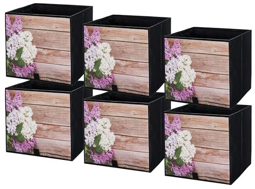 Lavita Storage Box | faltbare Aufbewahrung Boxen 31 x 31 x 31 cm | Schubladen-Organizer Box| Ordnungssysteme fr Kleidung | Kleideraufbewahrung & Organisation | Garten | 6 stck