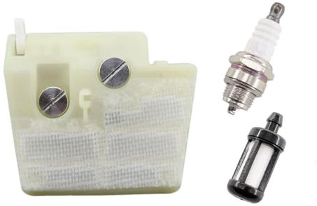 MCHNIC Luftfilter mit Zündkerze Benzinfilter für Stihl 024 026 MS240 MS260 MS 240 MS 260 Kettensäge 1121 120 1617